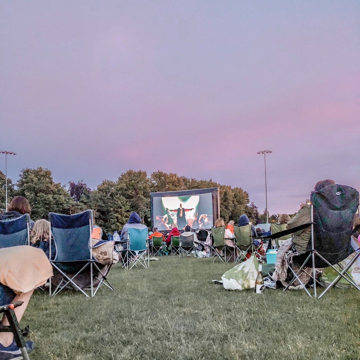 things that have made me happy this month, outdoor cinema, drive thru cinema, open air cinema, the greatest showman, movie under the stars, summer, summer goals