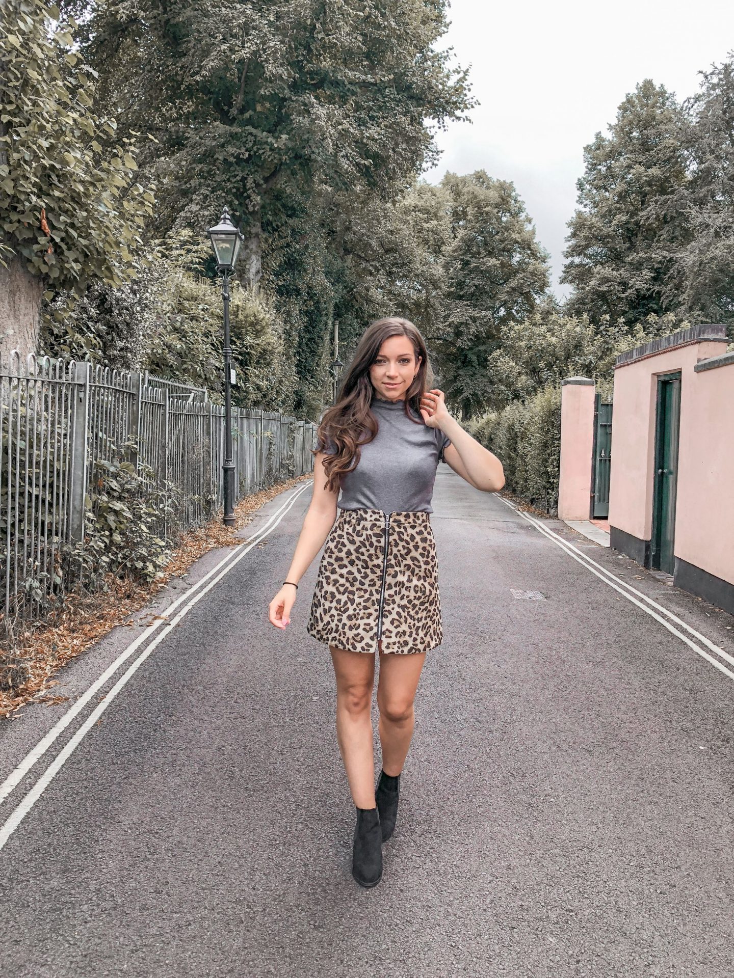 Leopard print mini skirt primark hotsell