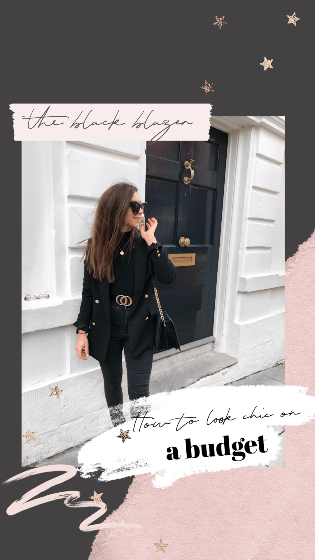 how to look chic on a budget, chic, black blazer, outfit, outfit inspo, dizzybrunette3, fashion,