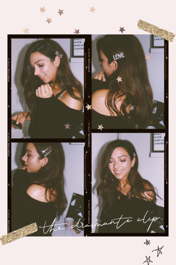 Why I Am Loving Hair Accessories Right Now, hair accessories, headbands, hair slides, my kitsch, blair waldorf, blair waldorf headbands, diamante word hair slides
