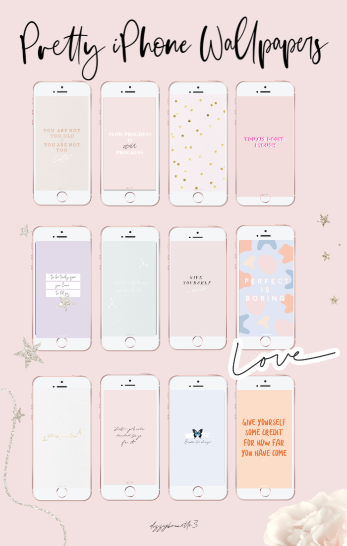 2019 Cute Wallpaper + Girly Wallpaper {FREE Pretty iPhone Backgrounds}
